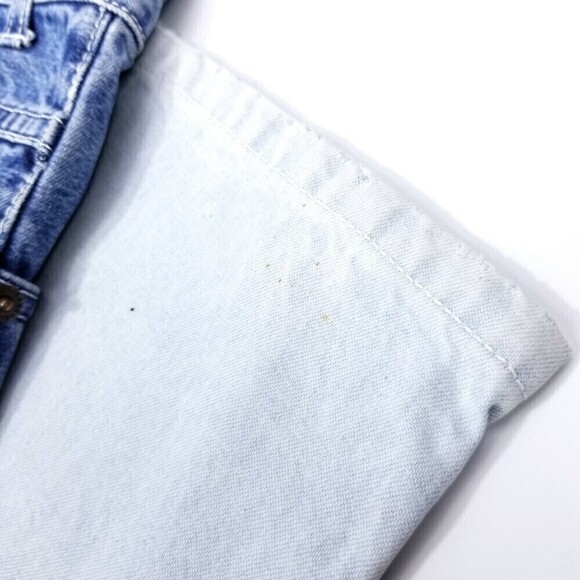 Vintage Bill Blass 90s Western Easy Ombre Tie-Dye Tapered Jeans Womens 10 Petite - Picture 3 of 7